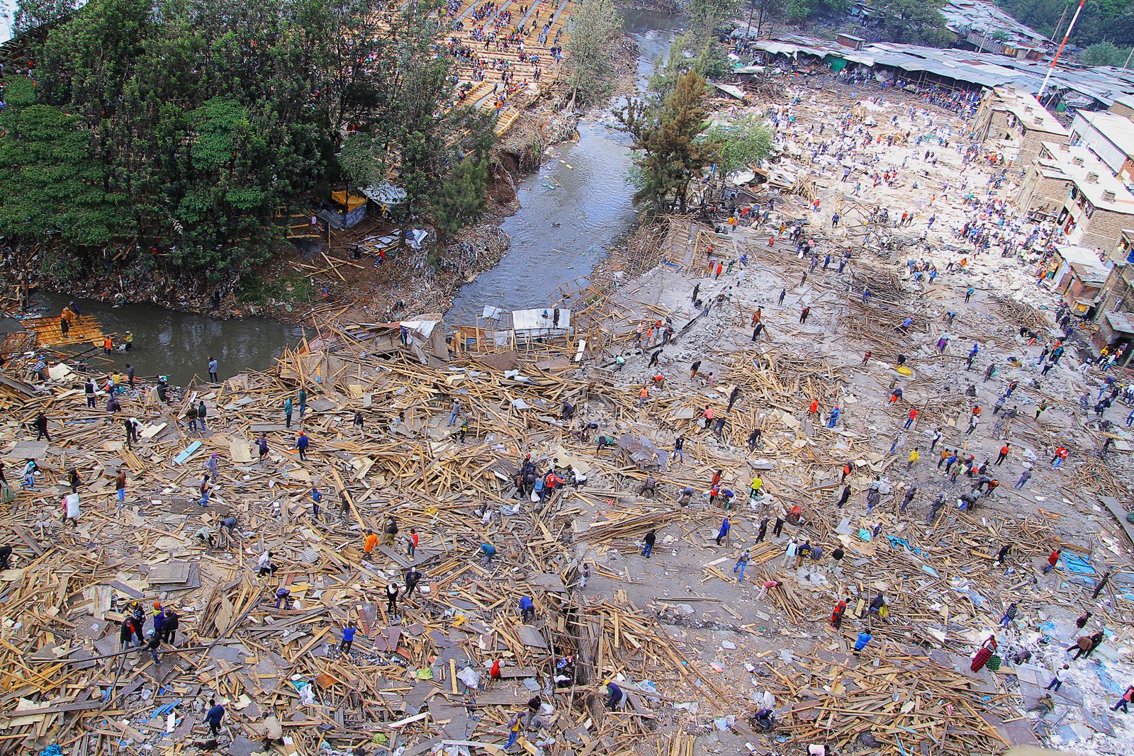 Gikomba Market demolished
