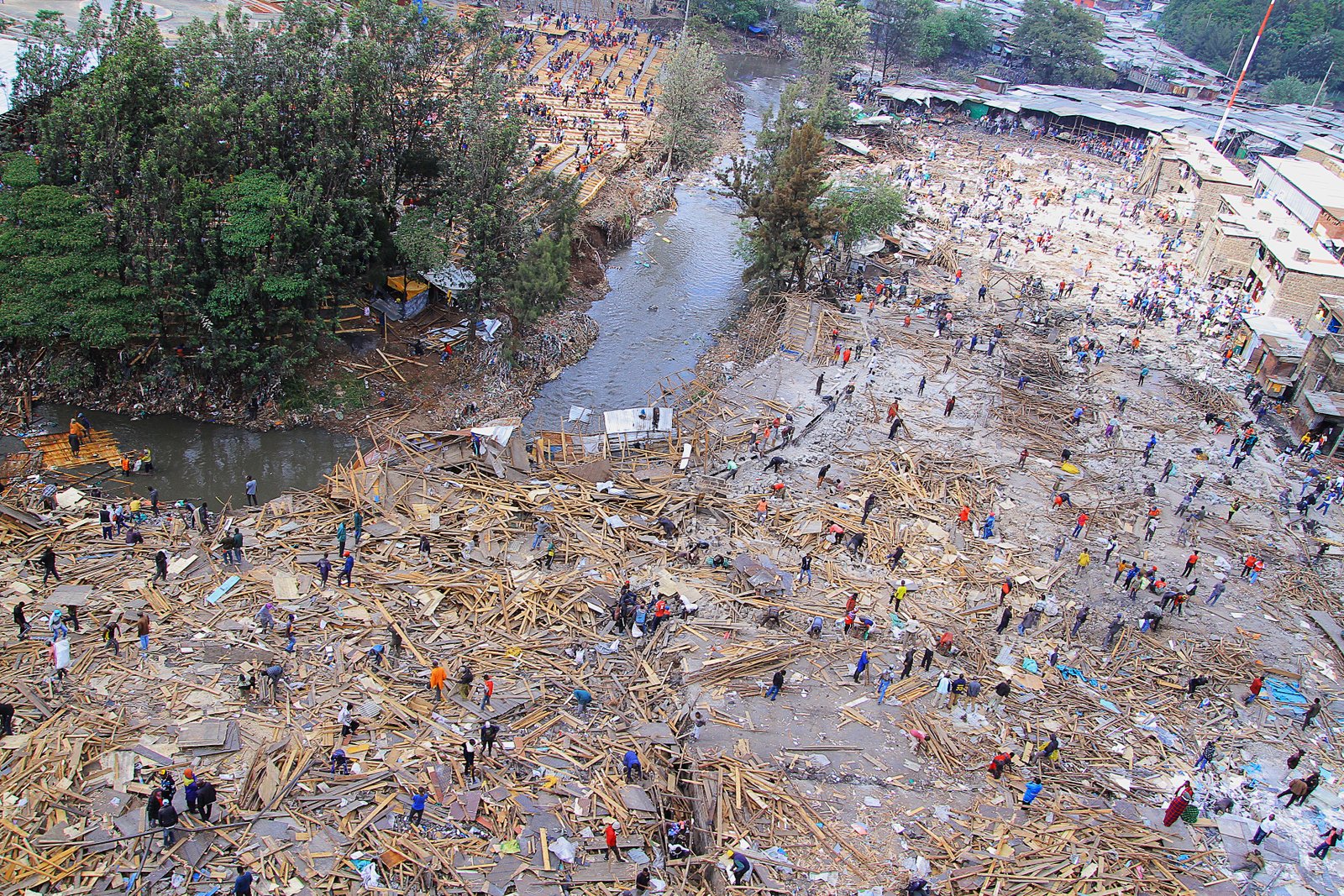 Gikomba Market demolished