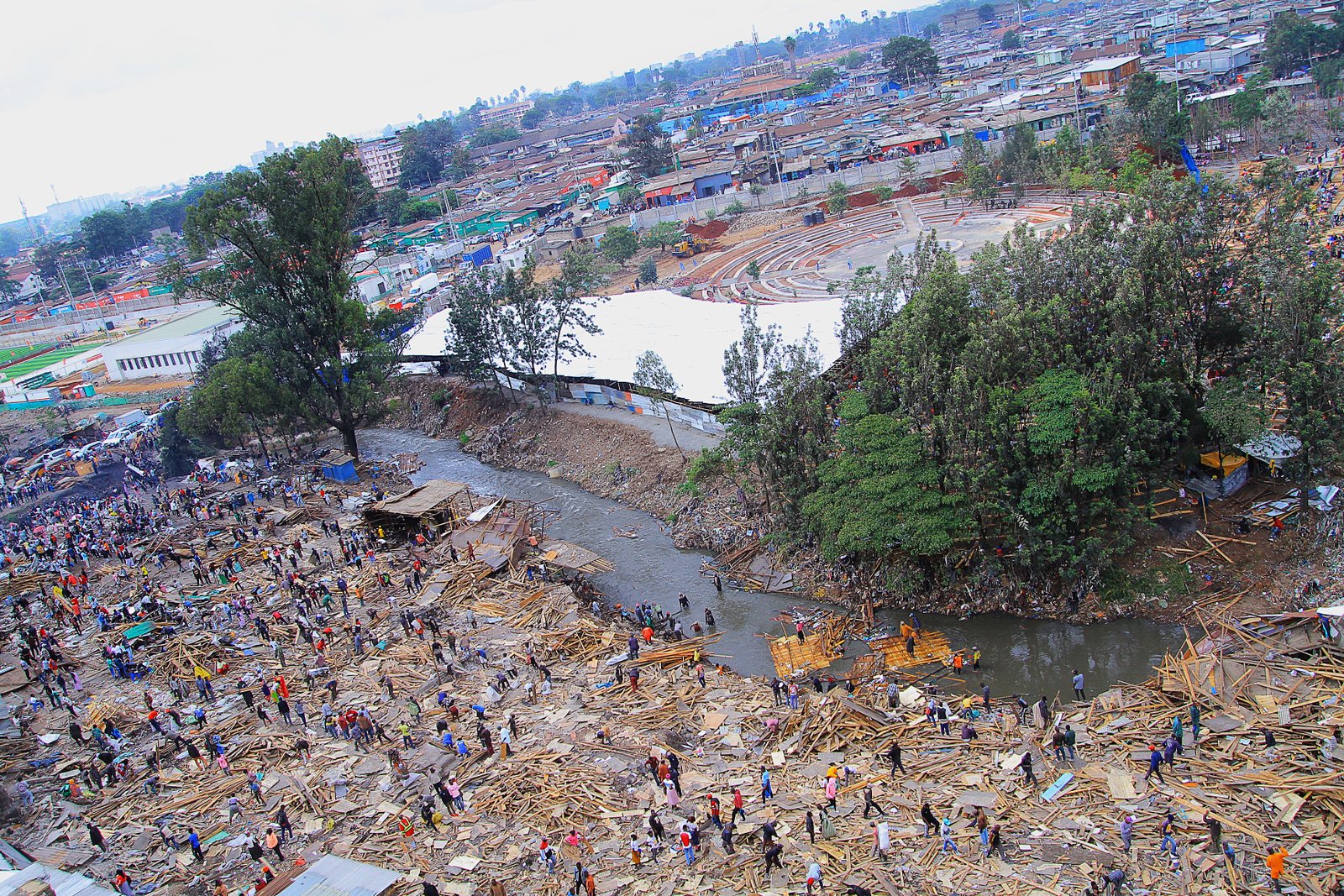 Gikomba Market demolished