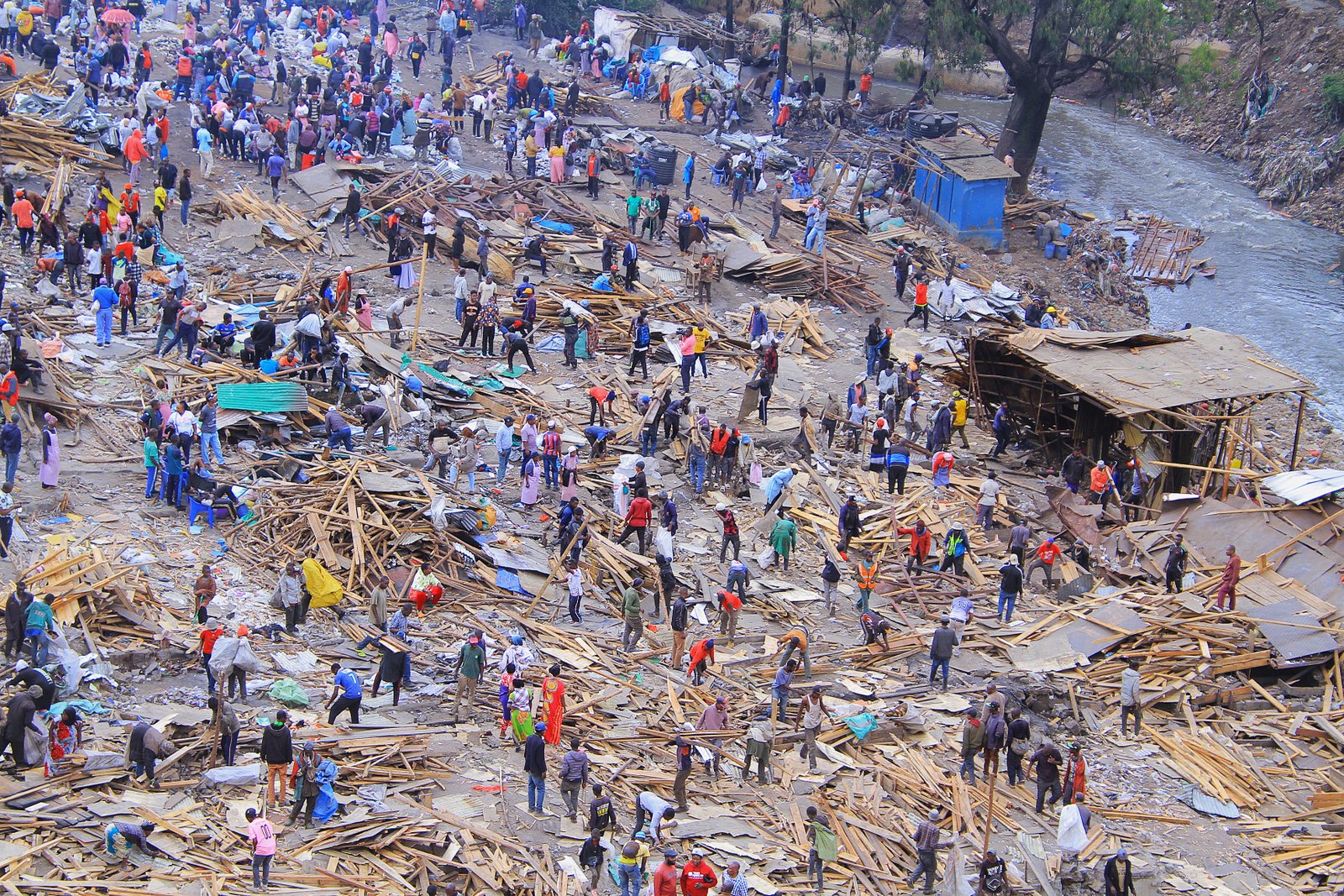 Gikomba Market demolished