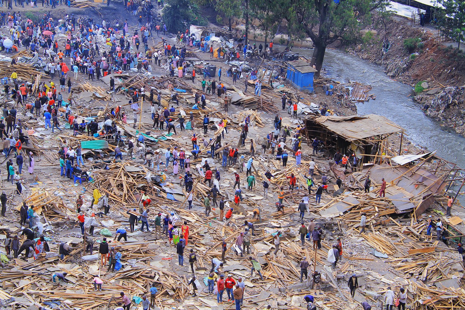 Gikomba Market demolished