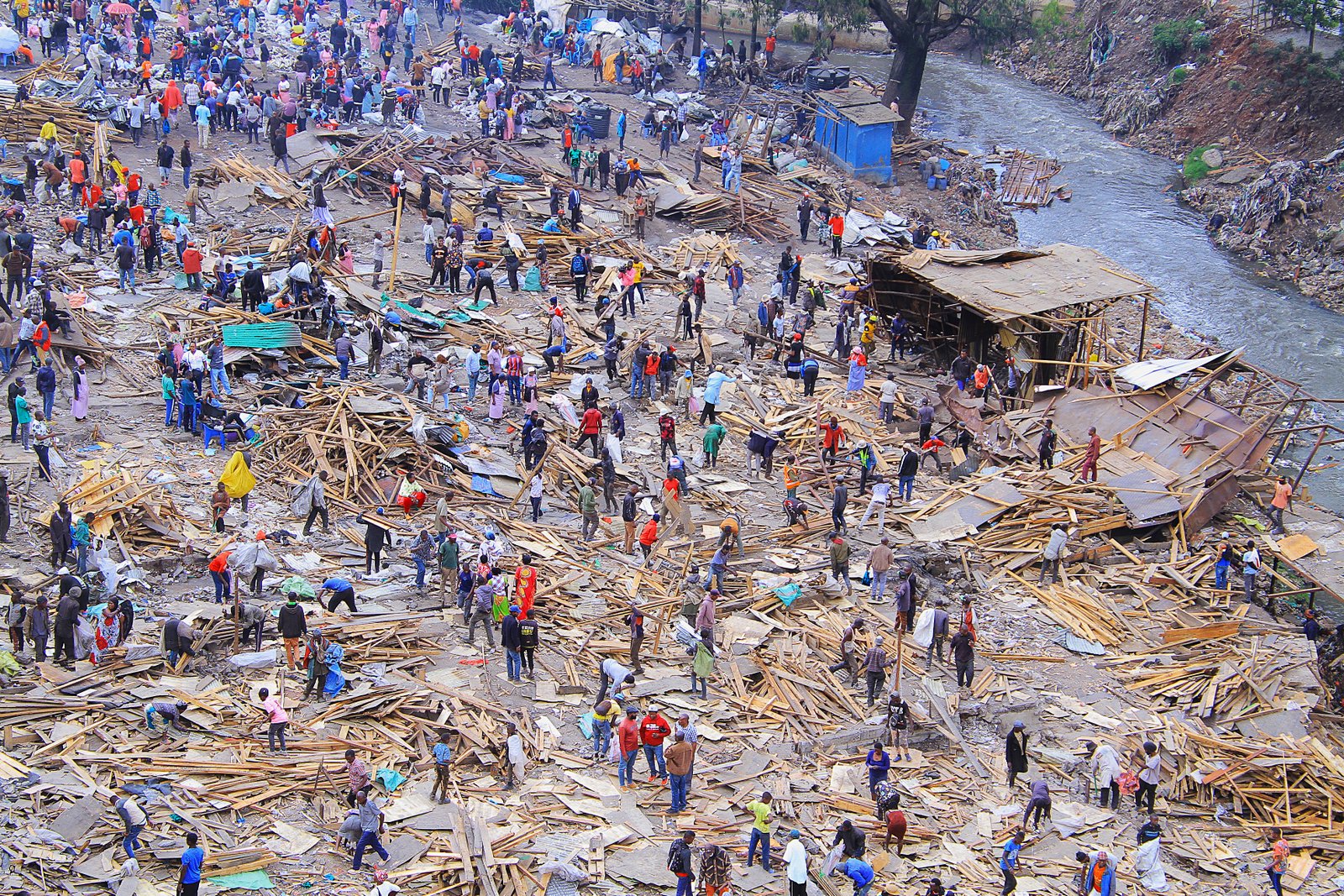 Gikomba Market demolished