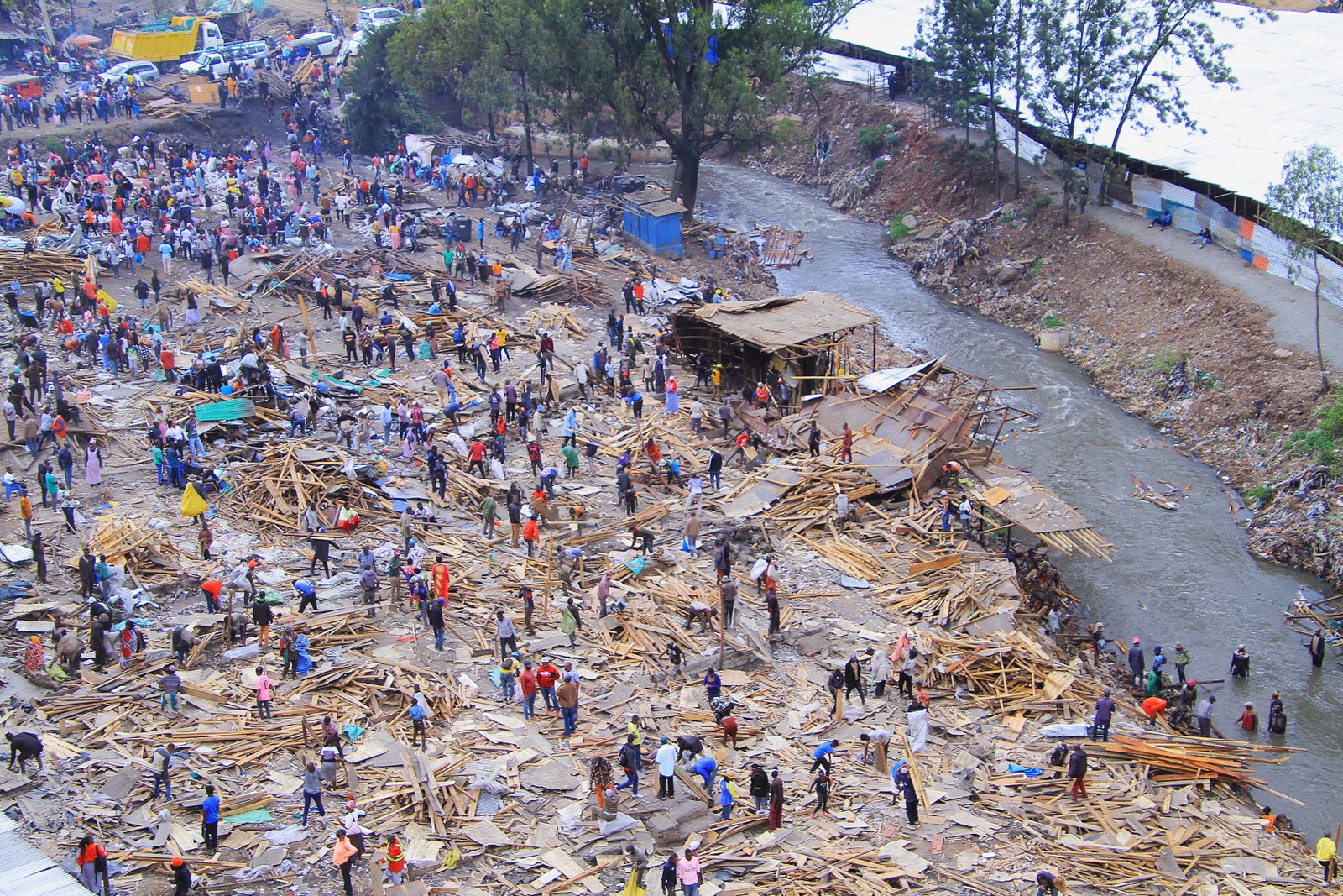 Gikomba Market demolished