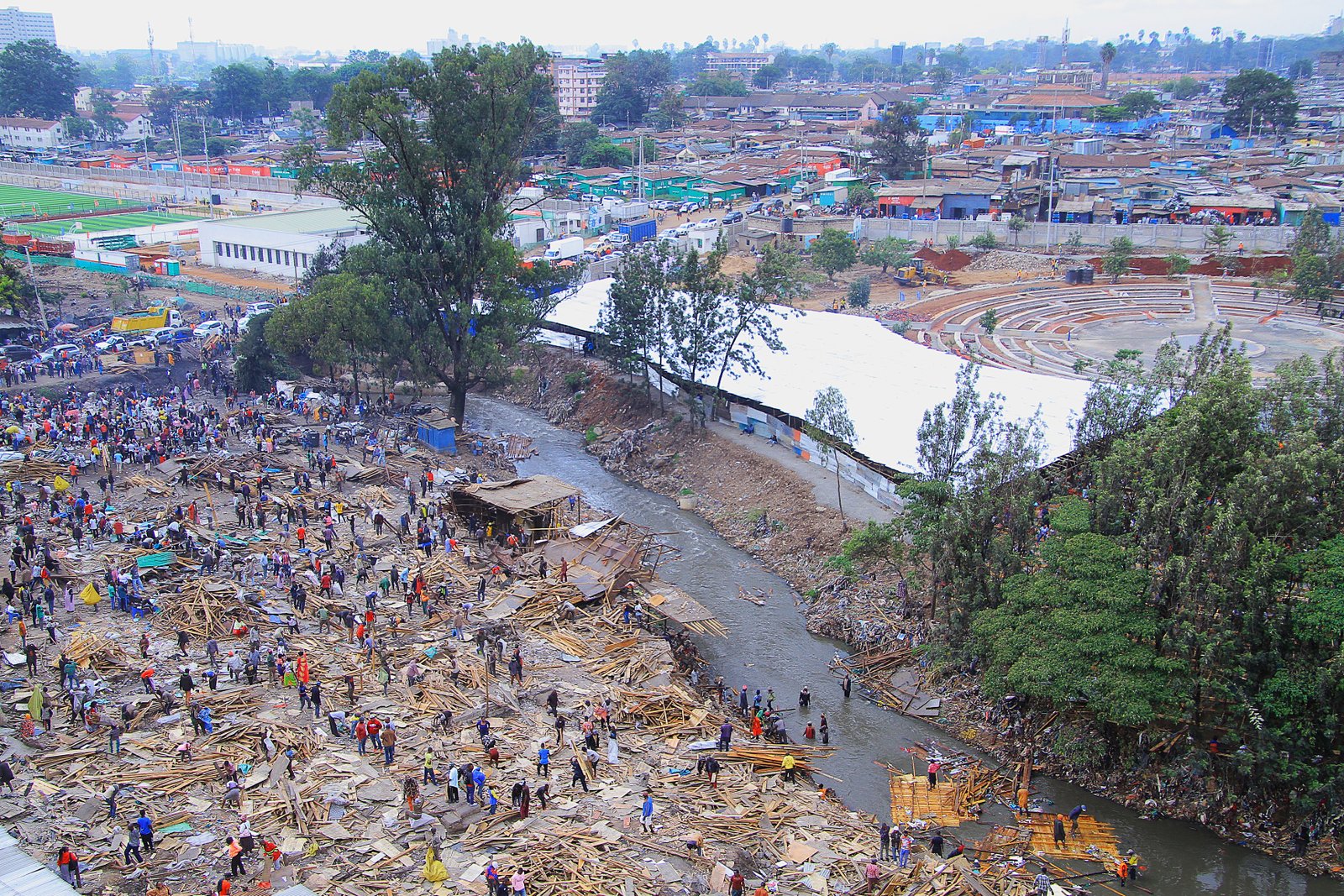 Gikomba Market demolished