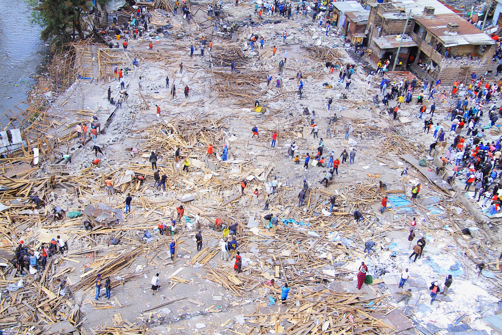 Gikomba Market demolished