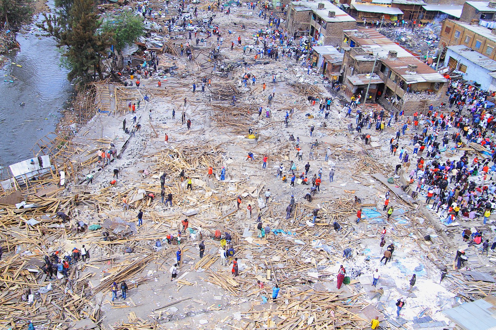 Gikomba Market demolished