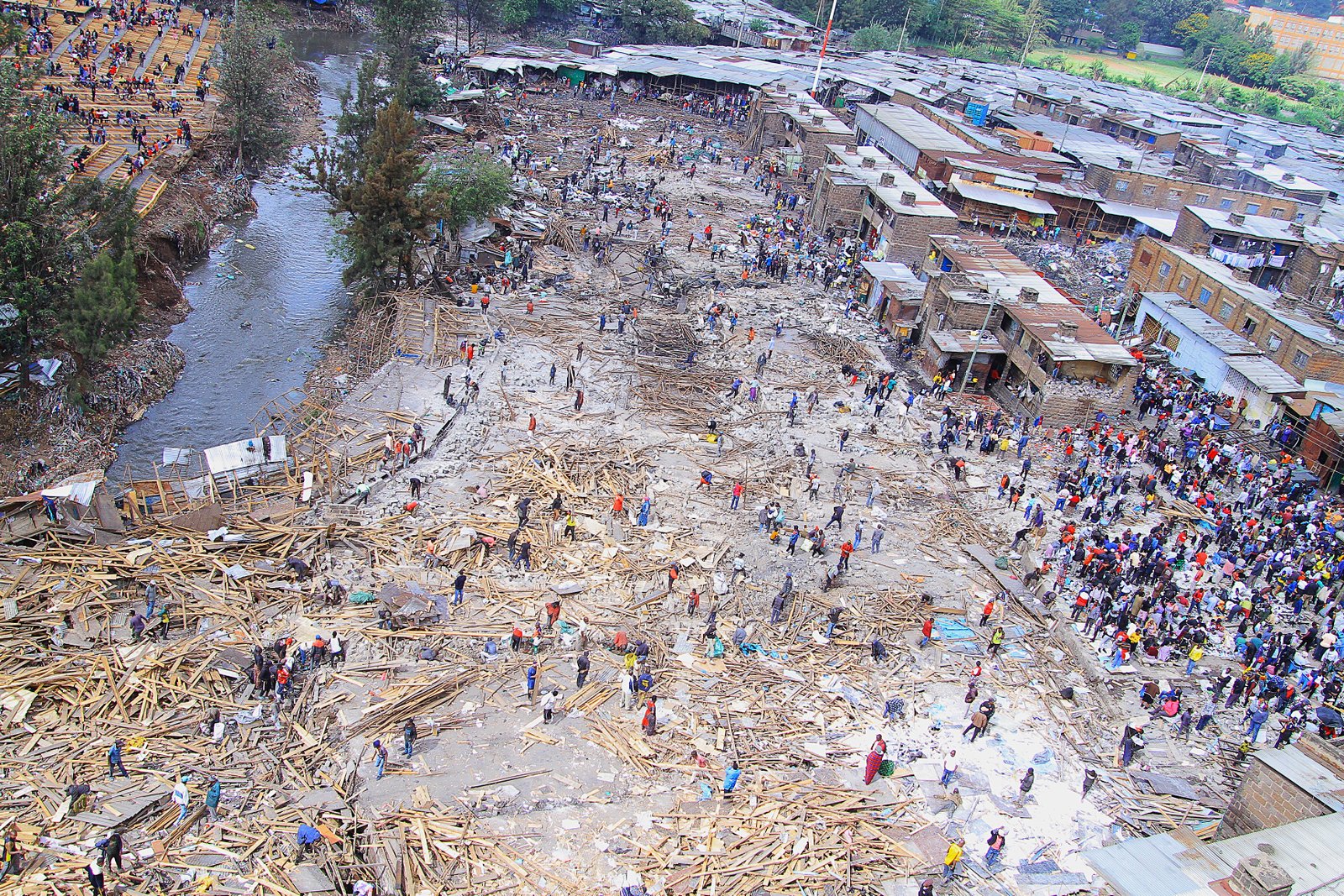 Gikomba Market demolished