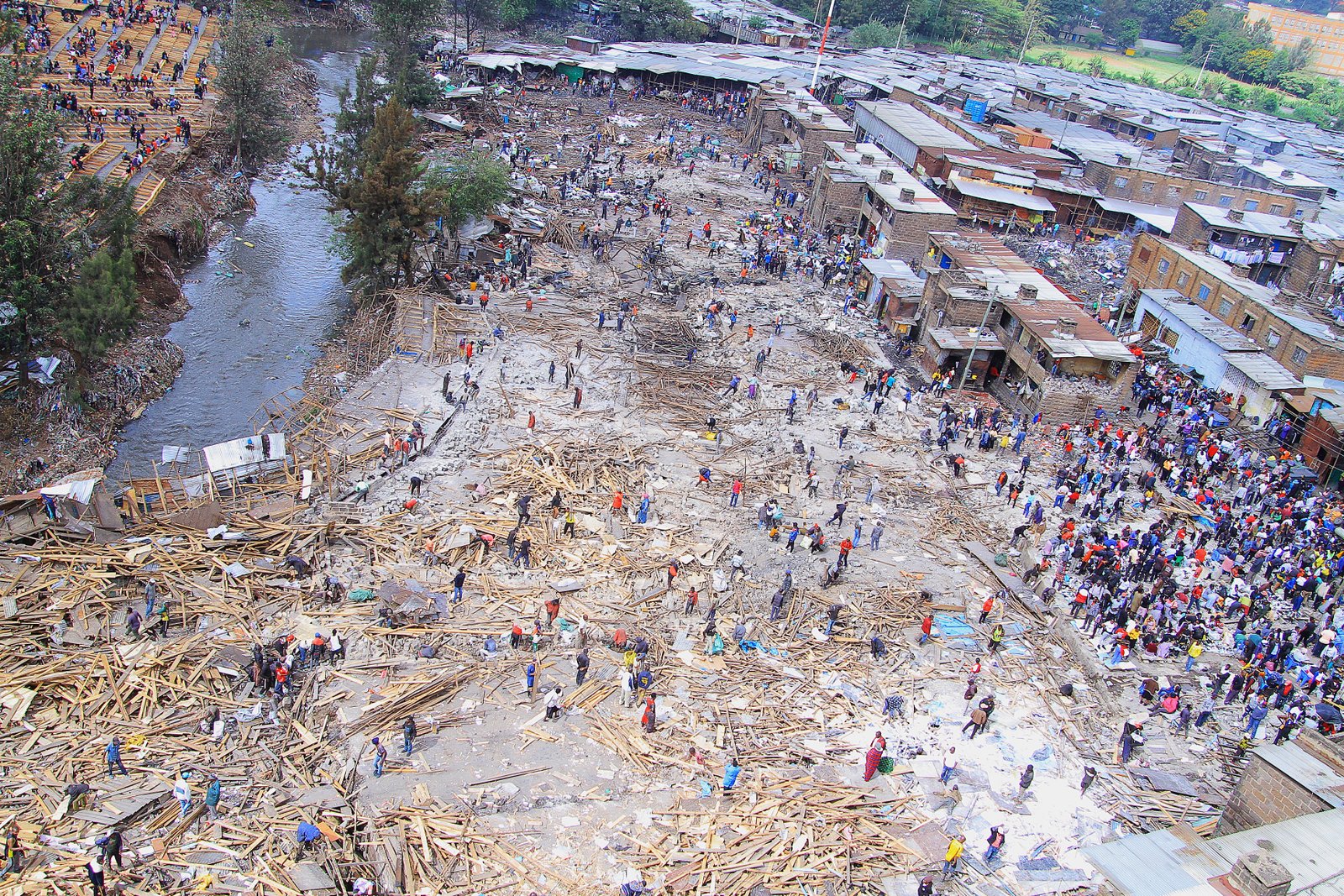 Gikomba Market demolished