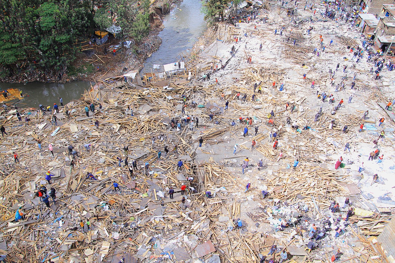 Gikomba Market demolished