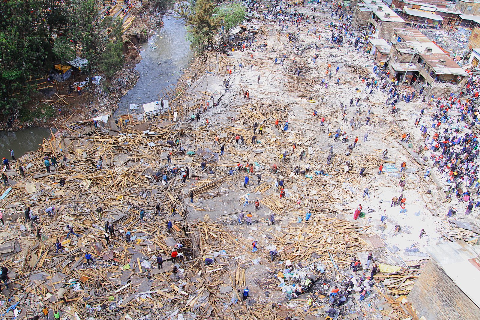 Gikomba Market demolished