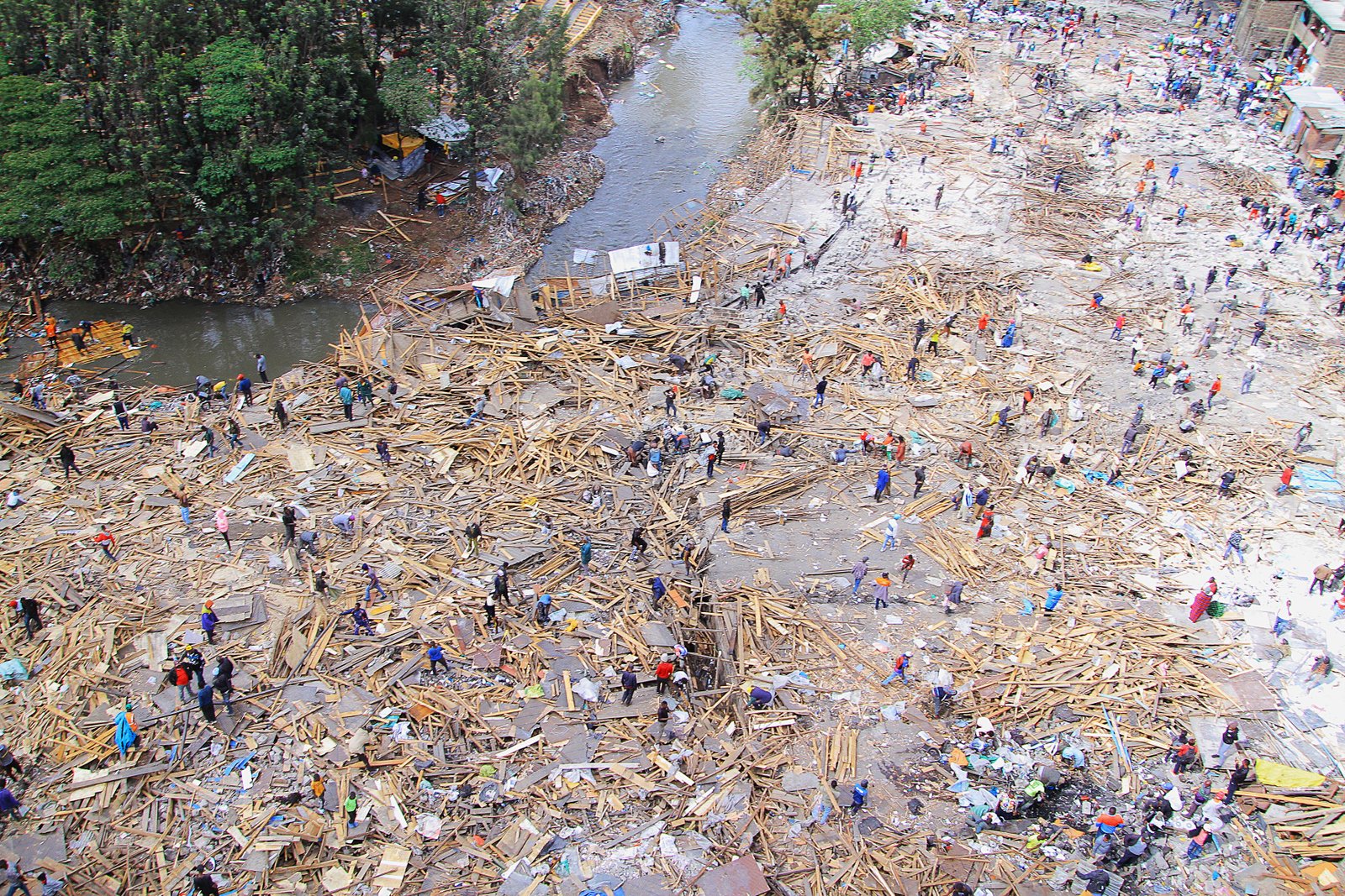 Gikomba Market demolished
