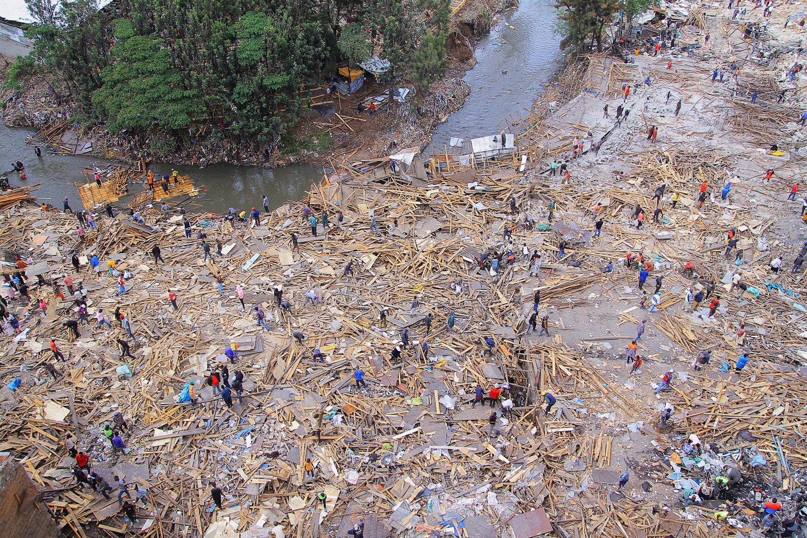 Gikomba Market demolished