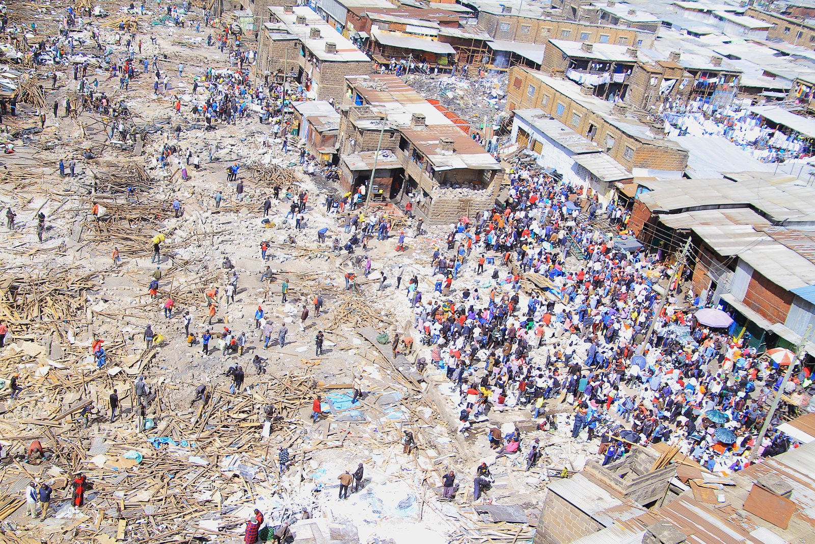 Gikomba Market demolished