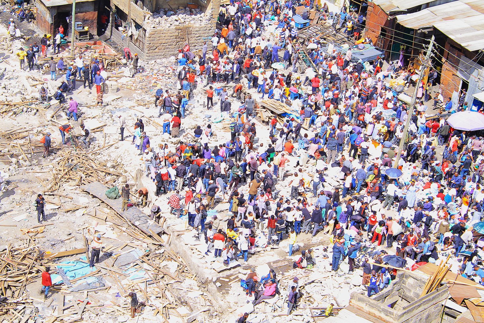 Gikomba Market demolished