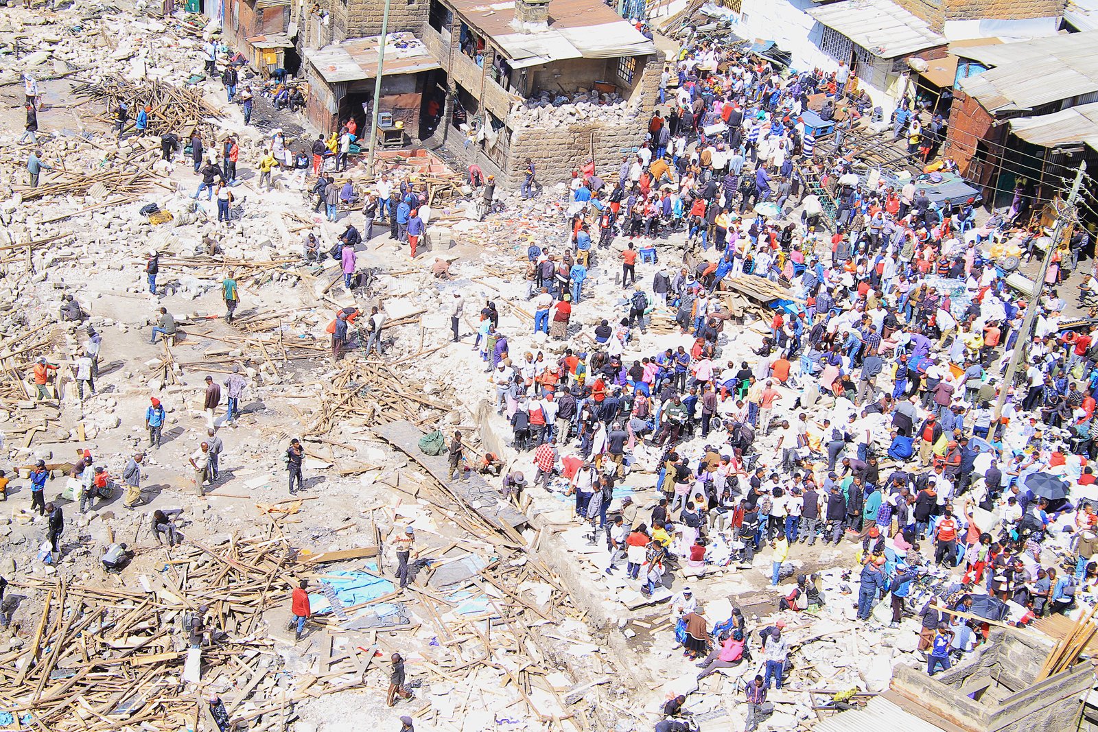 Gikomba Market demolished