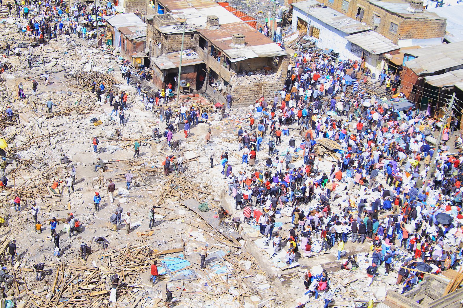 Gikomba Market demolished