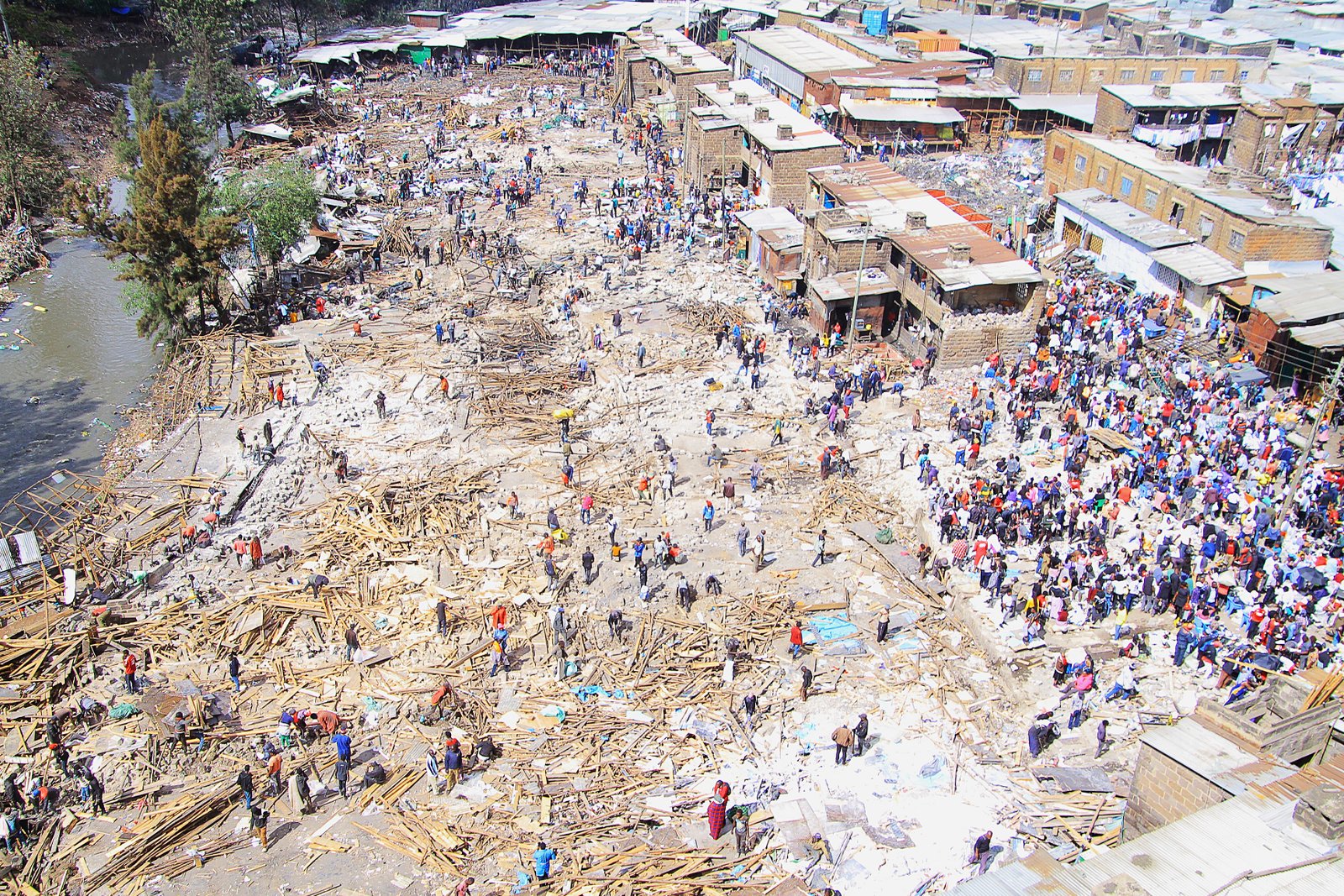 Gikomba Market demolished