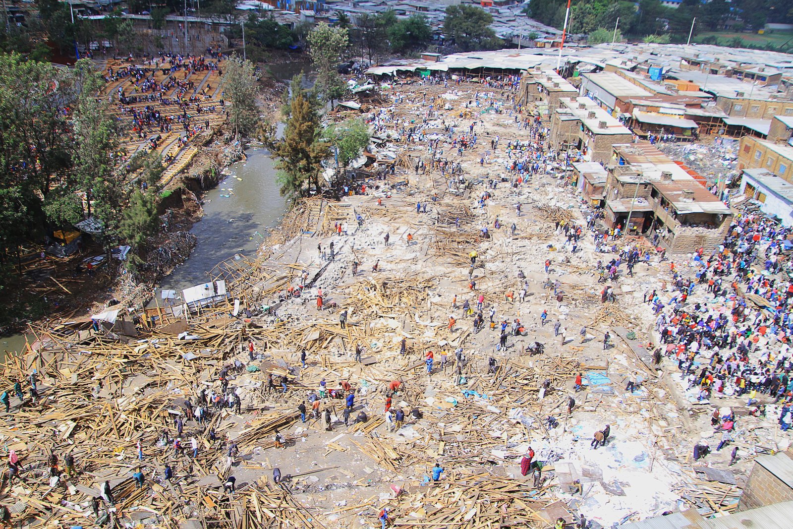 Gikomba Market demolished