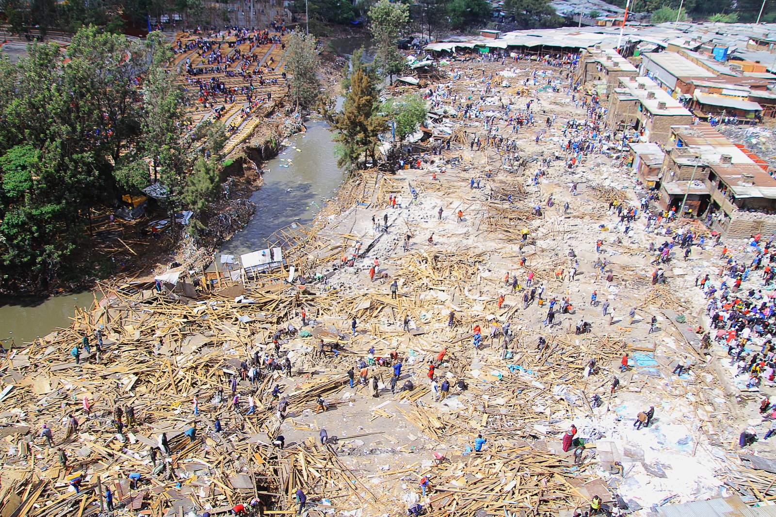 Gikomba Market demolished