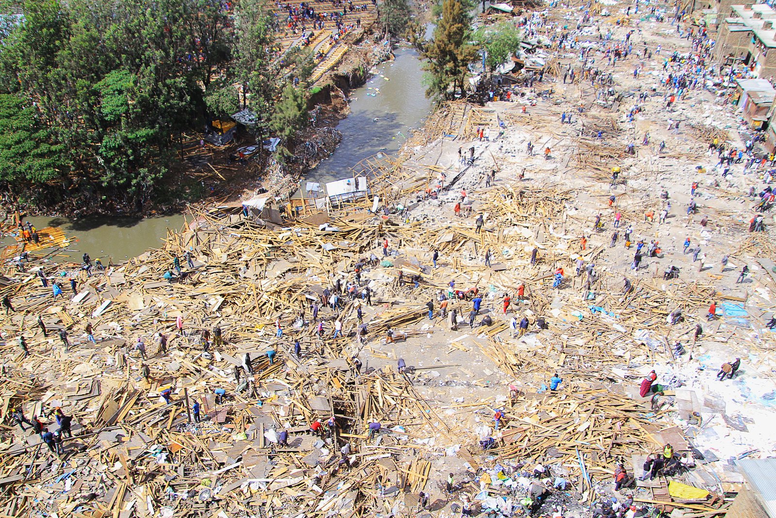 Gikomba Market demolished