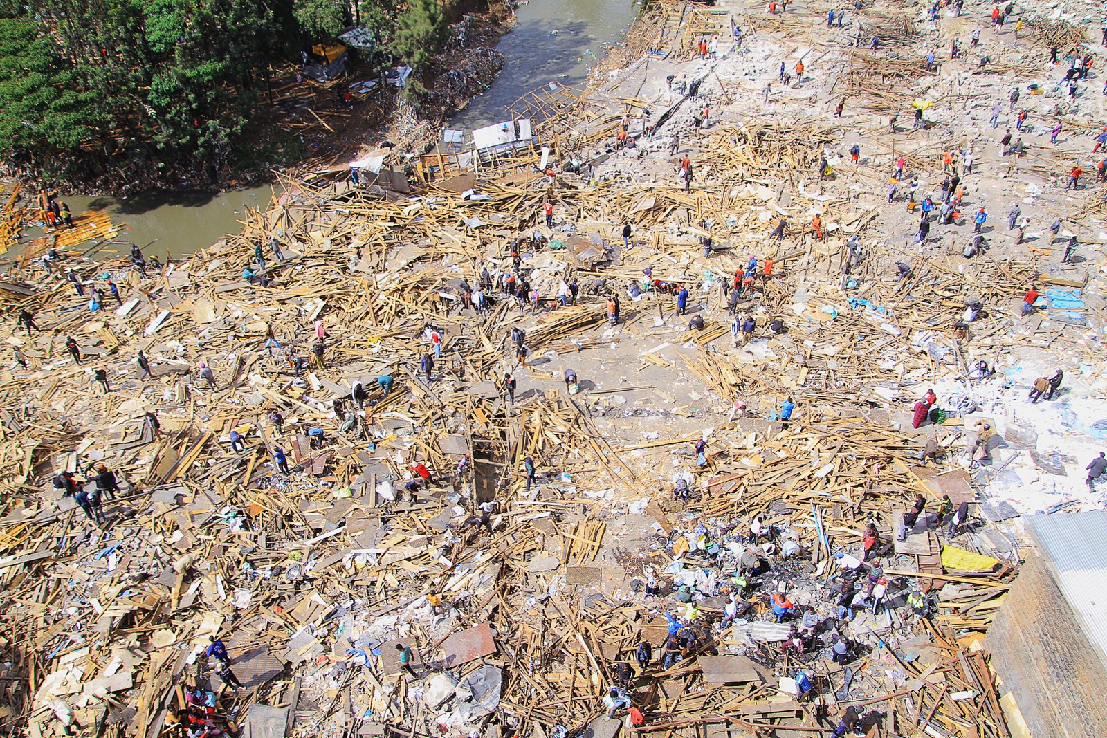 Gikomba Market demolished