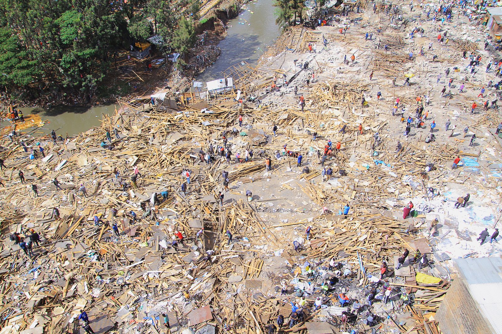 Gikomba Market demolished