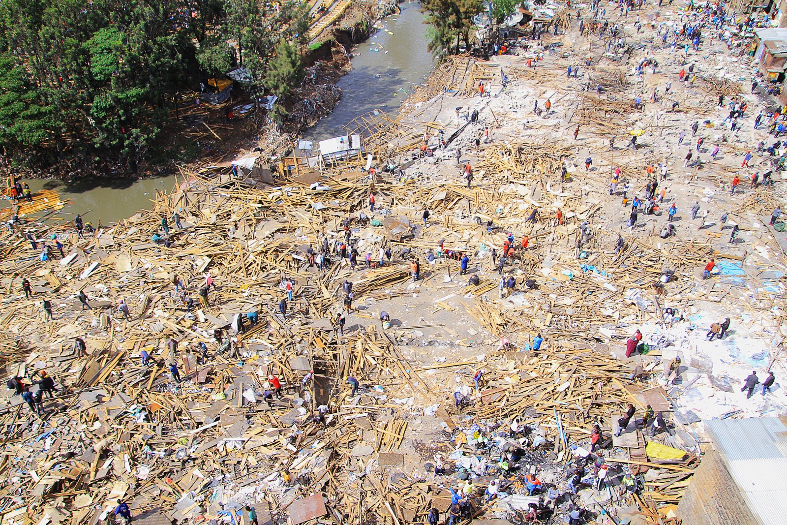 Gikomba Market demolished