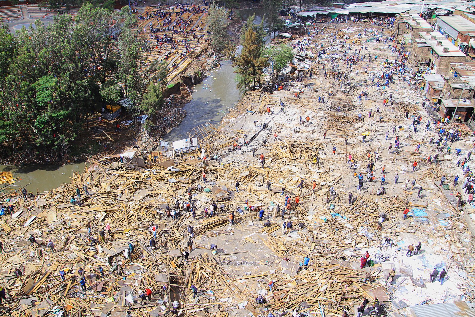Gikomba Market demolished