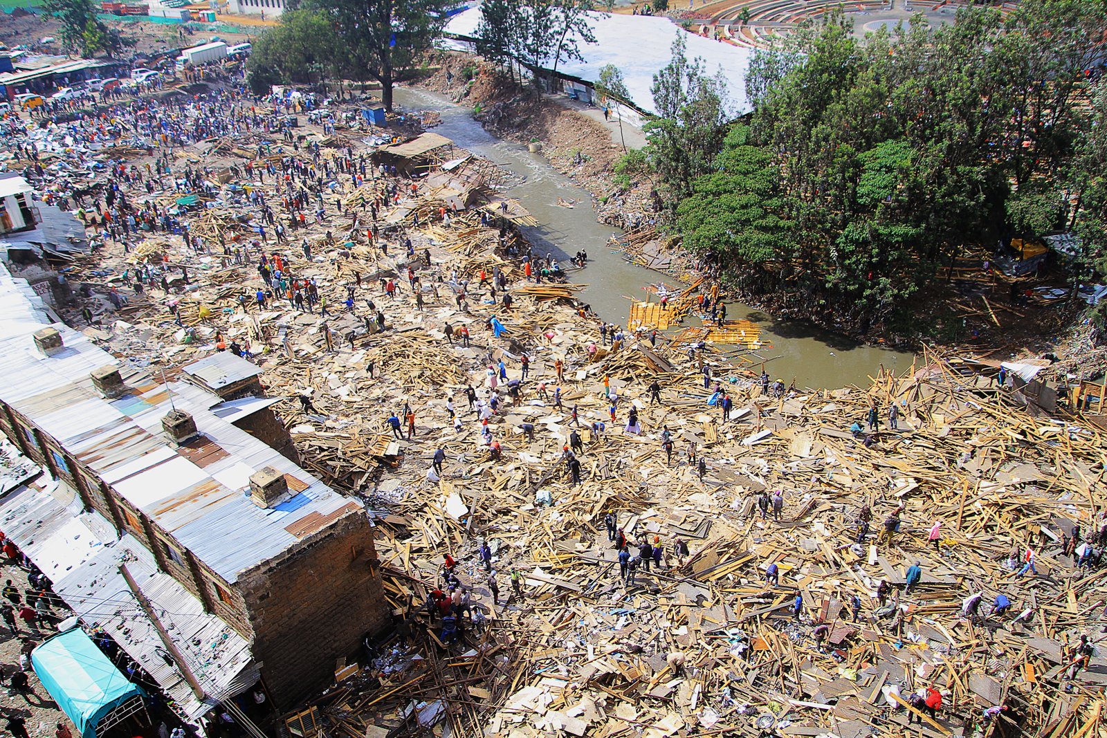 Gikomba Market demolished