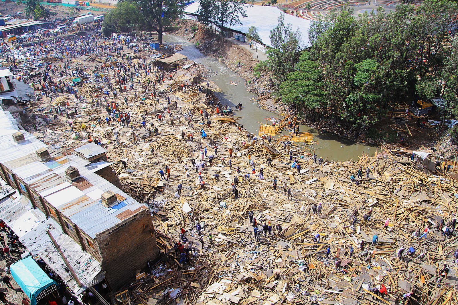 Gikomba Market demolished