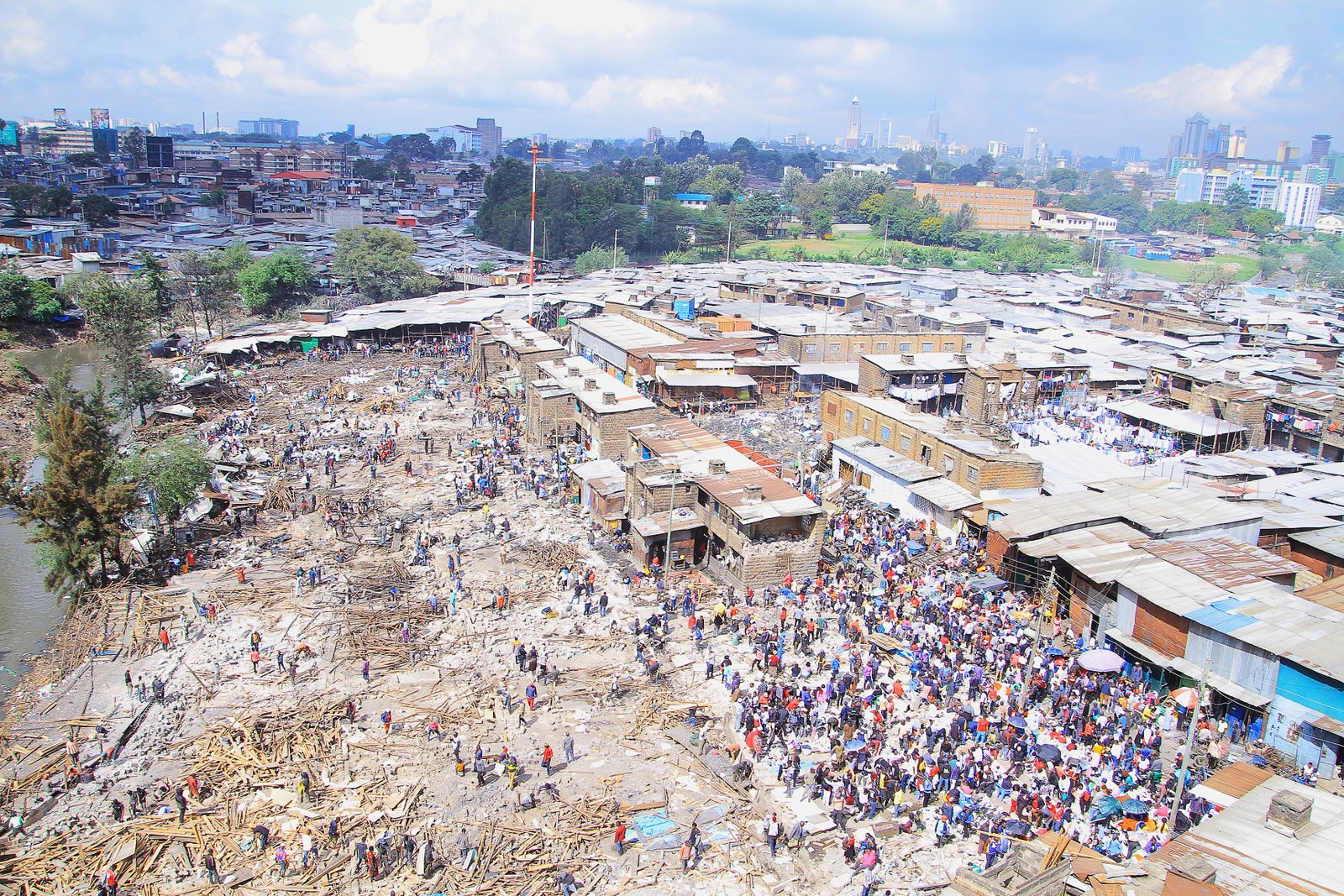Gikomba Market demolished