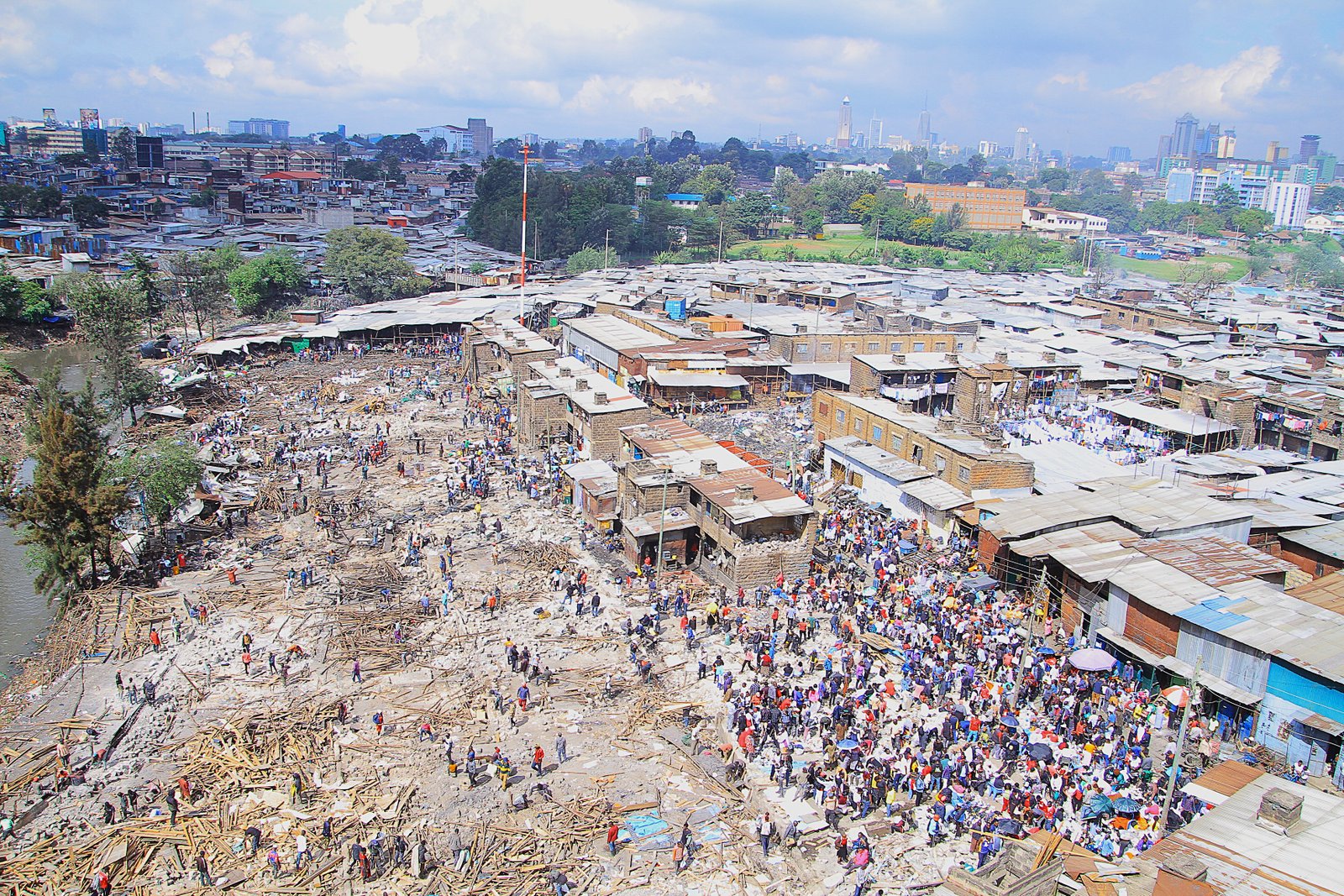 Gikomba Market demolished