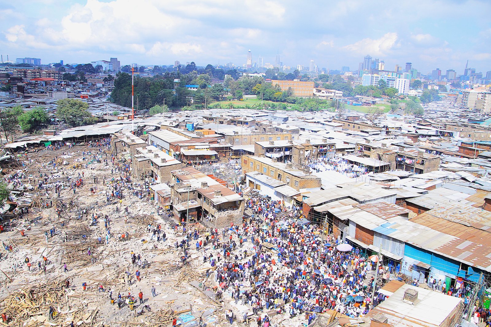 Gikomba Market demolished