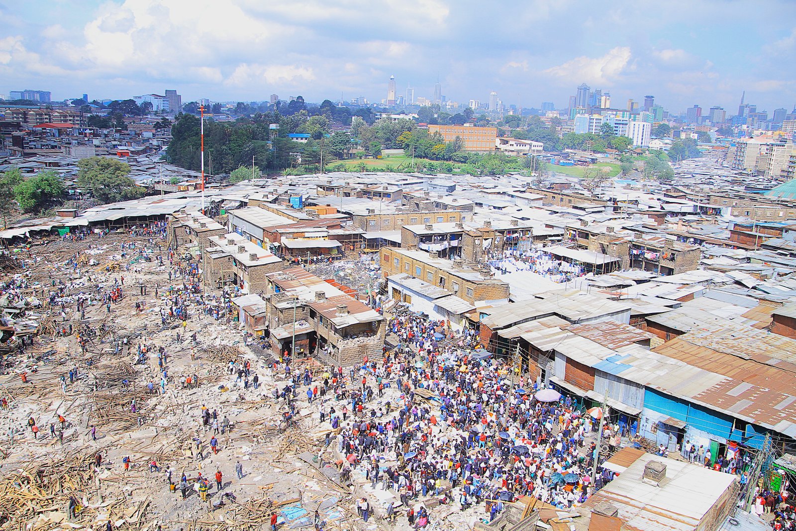 Gikomba Market demolished