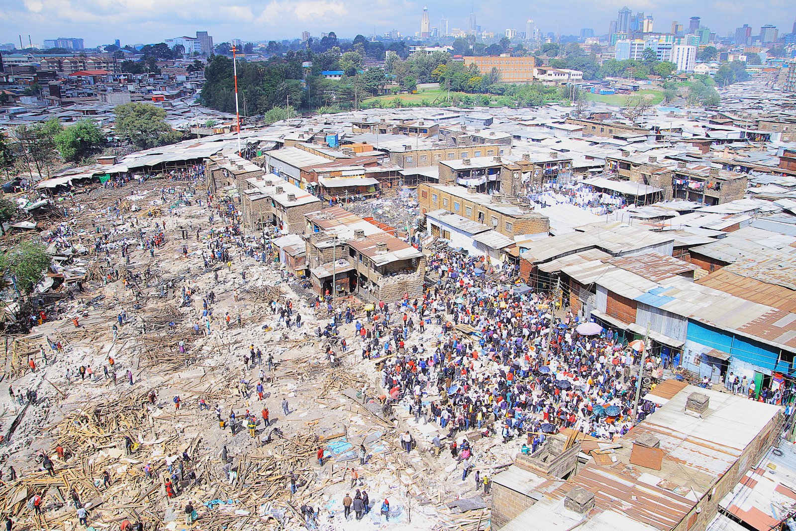 Gikomba Market demolished