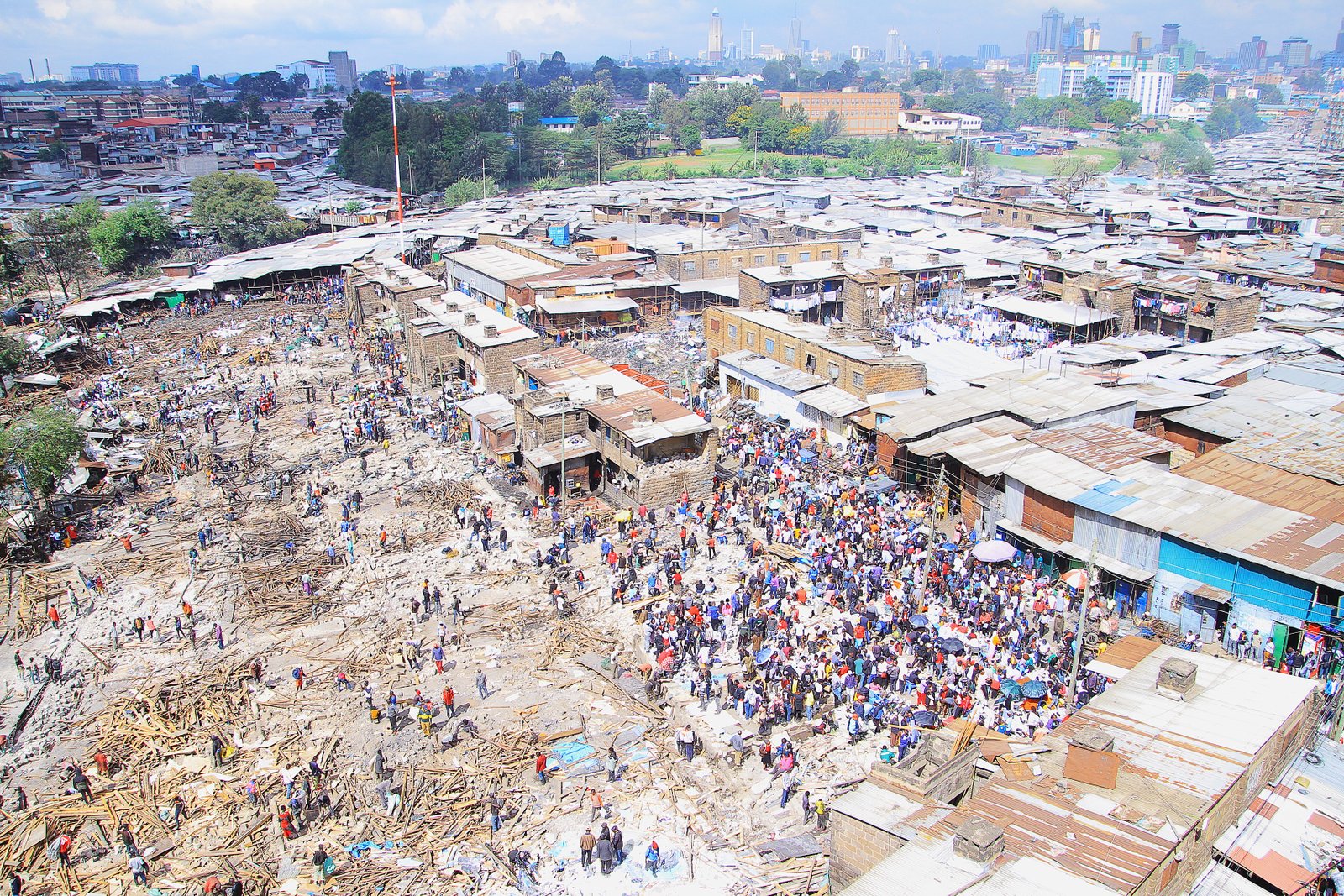 Gikomba Market demolished