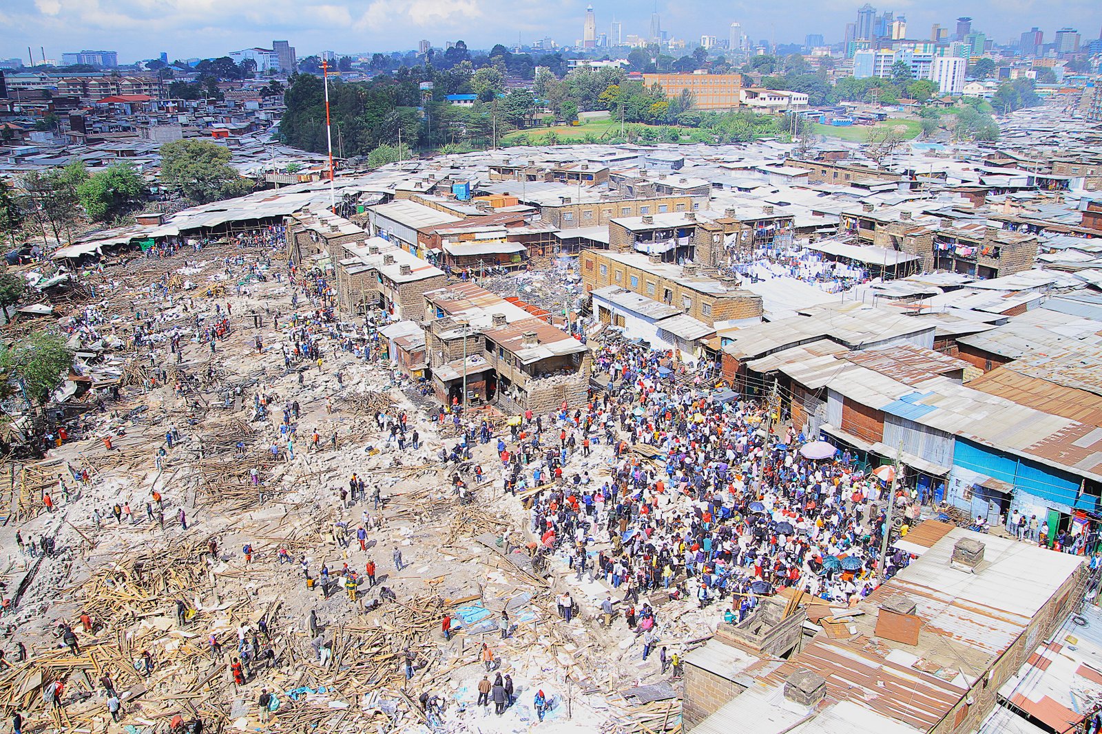 Gikomba Market demolished