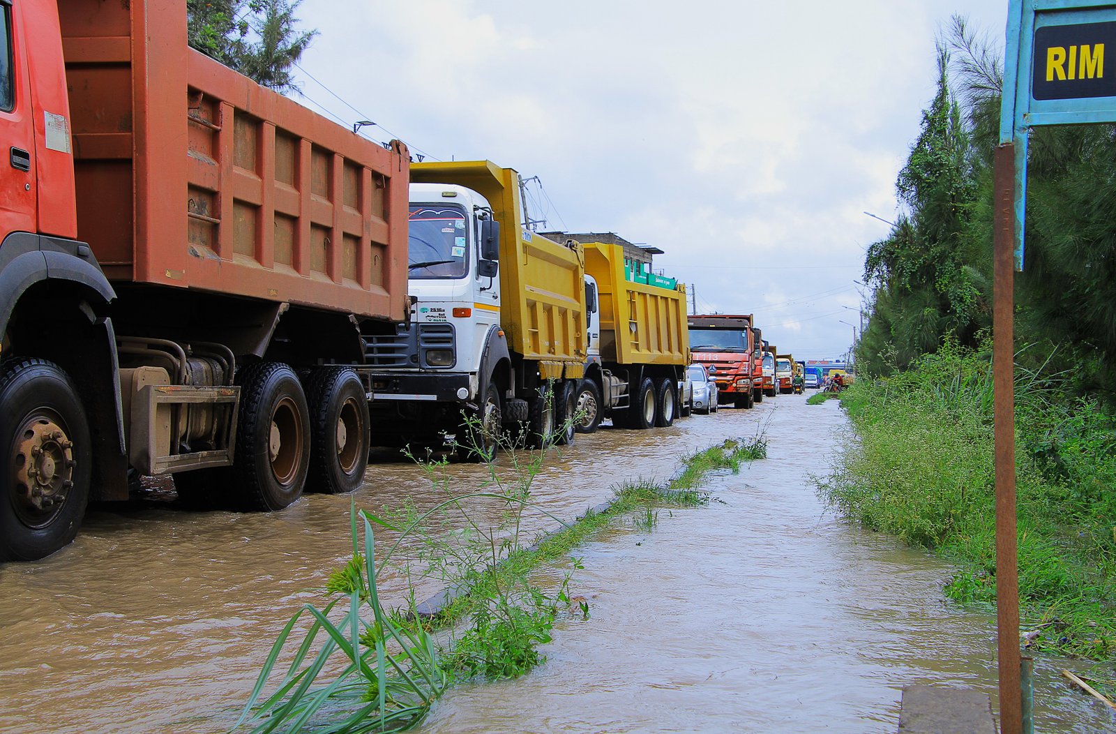 Katani Estate Flooded