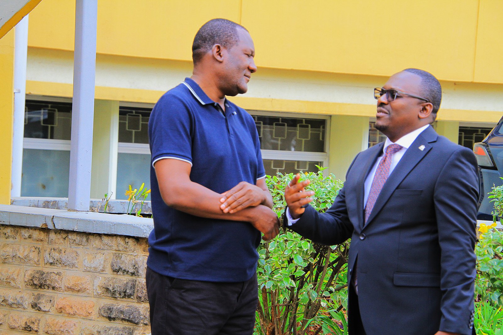 Michael Abala Wanga and Steve Ogolla