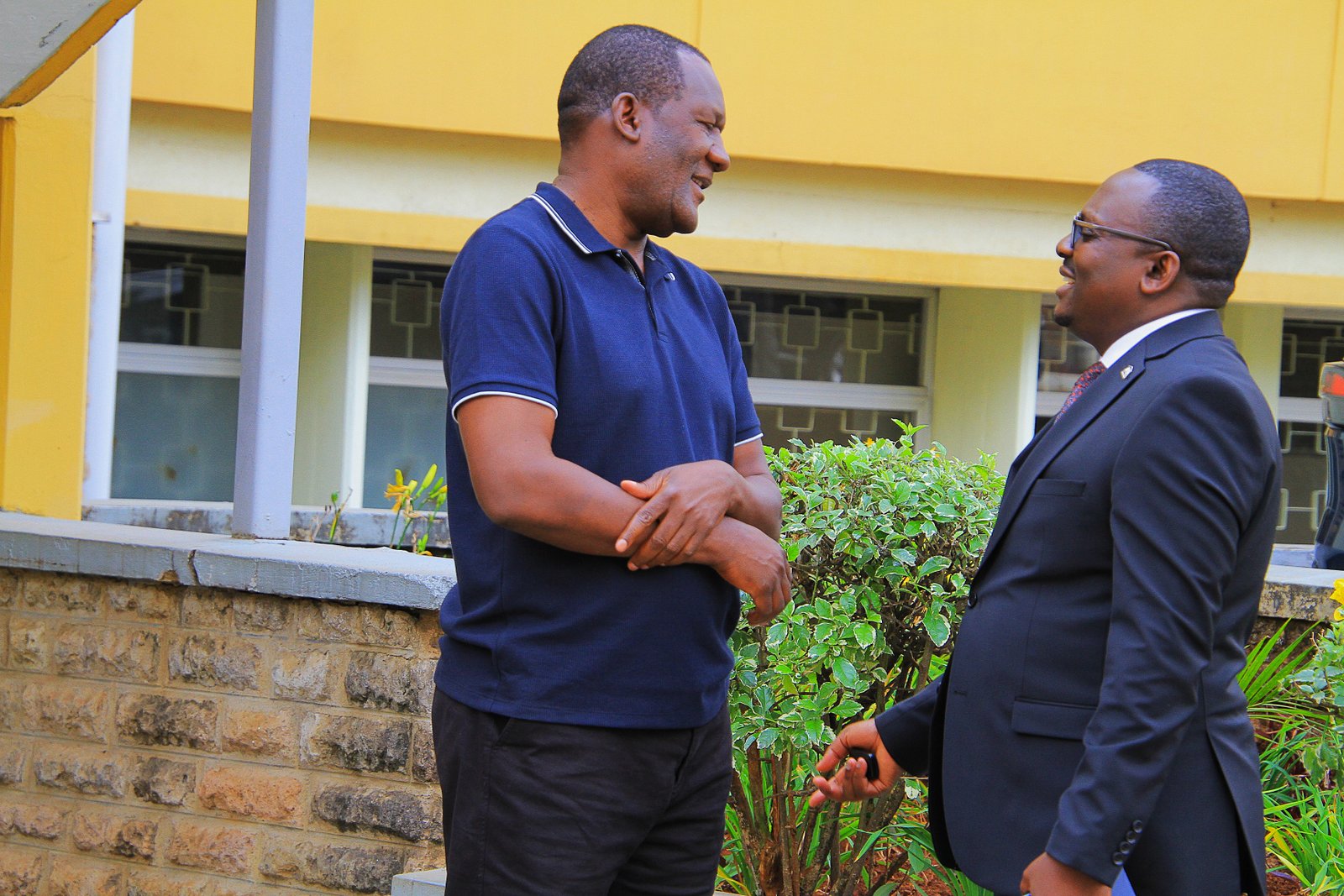 Michael Abala Wanga and Steve Ogolla