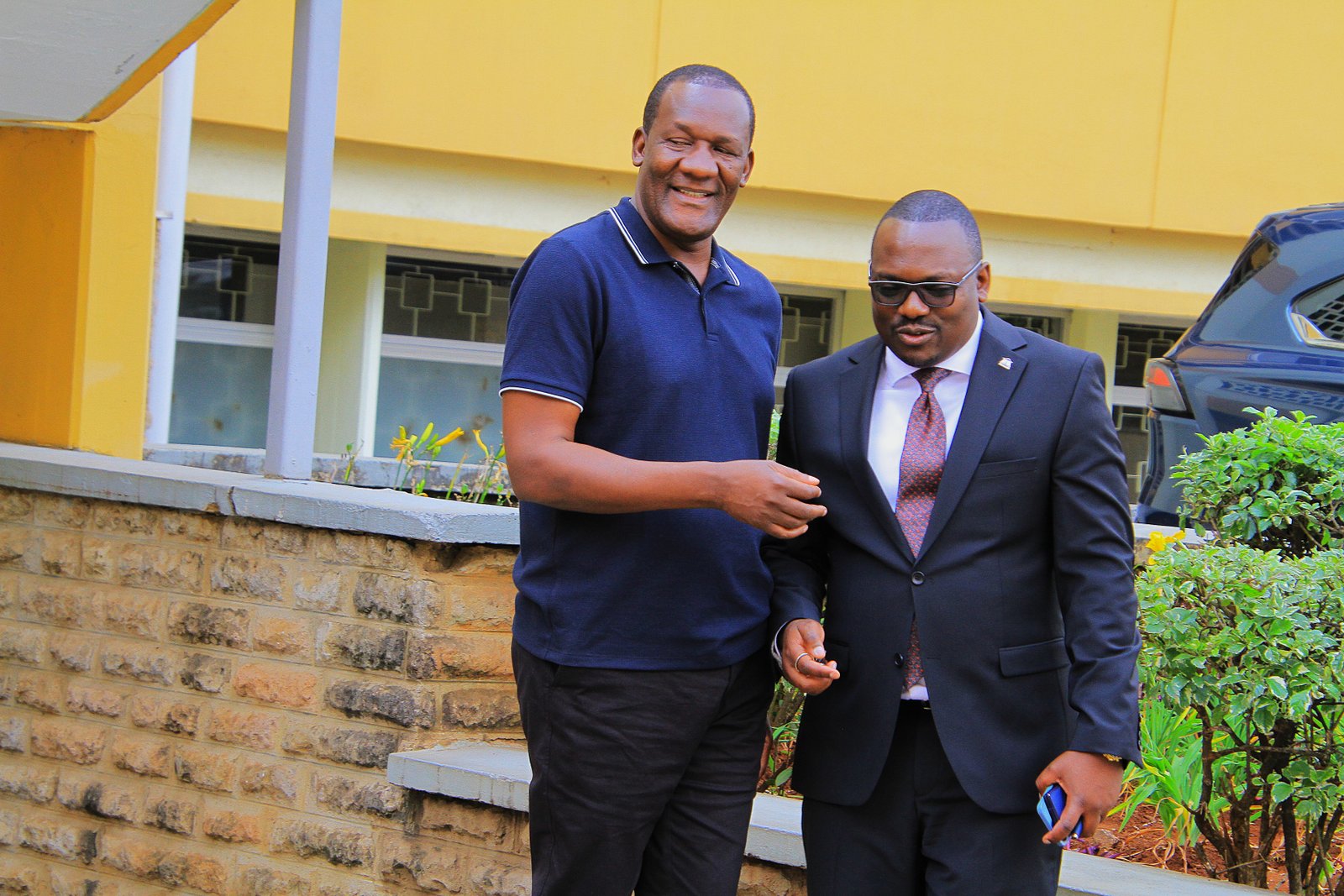 Michael Abala Wanga and Steve Ogolla