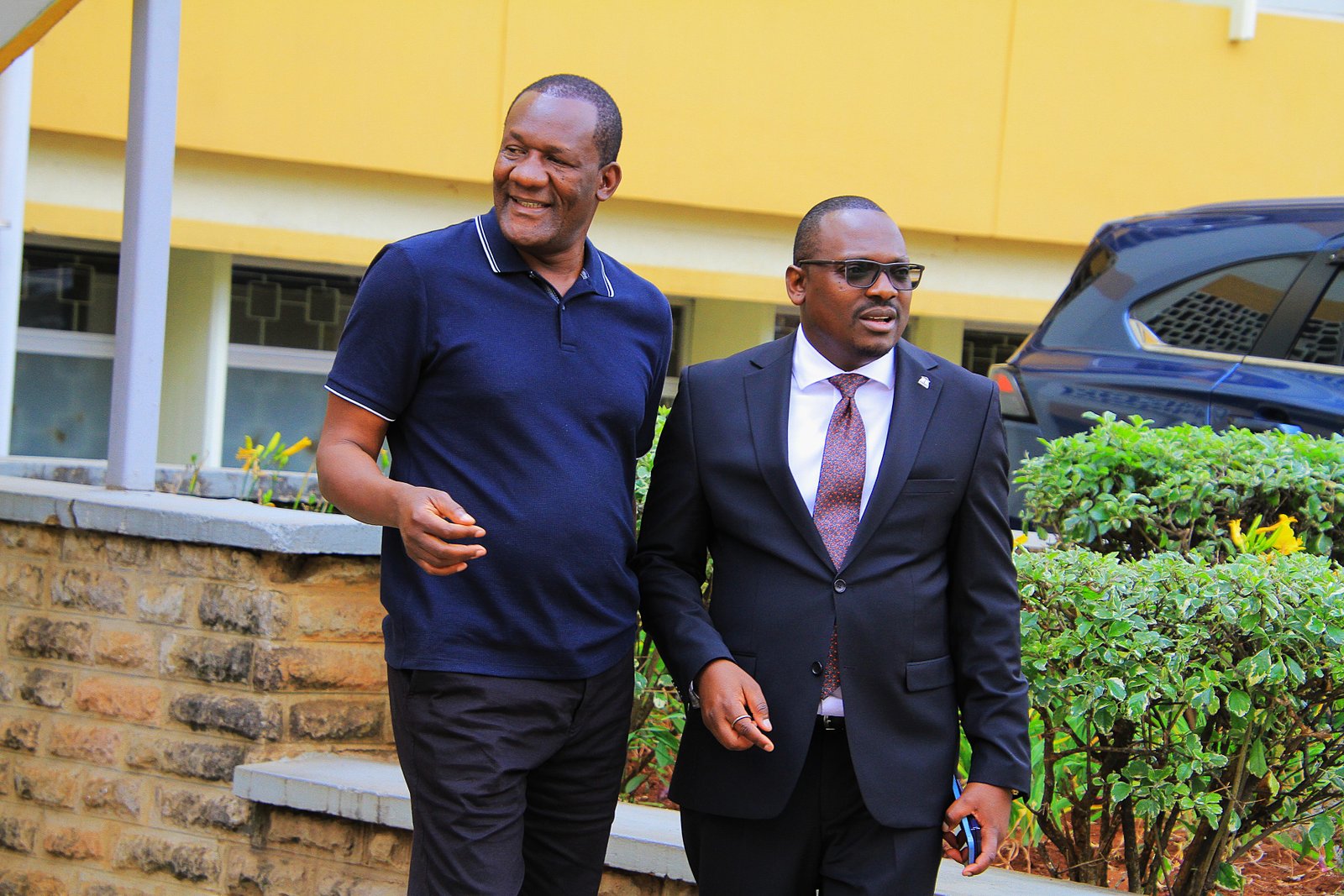 Michael Abala Wanga and Steve Ogolla