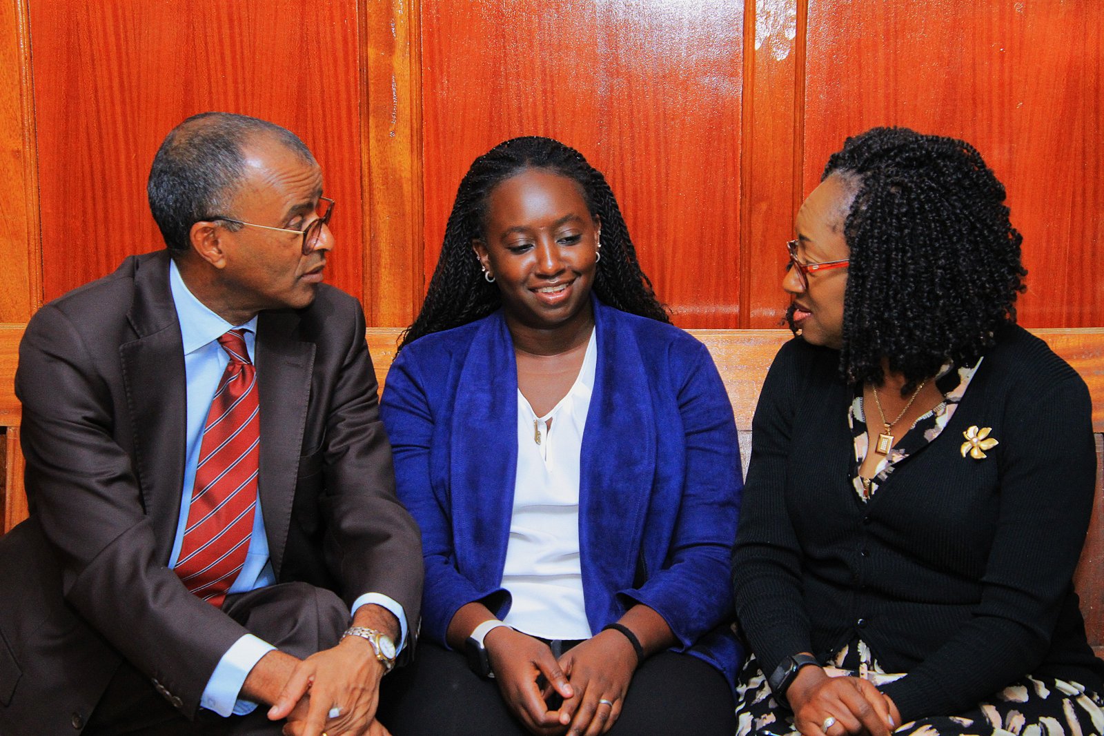 Maxine Wahome with Phili Murgor