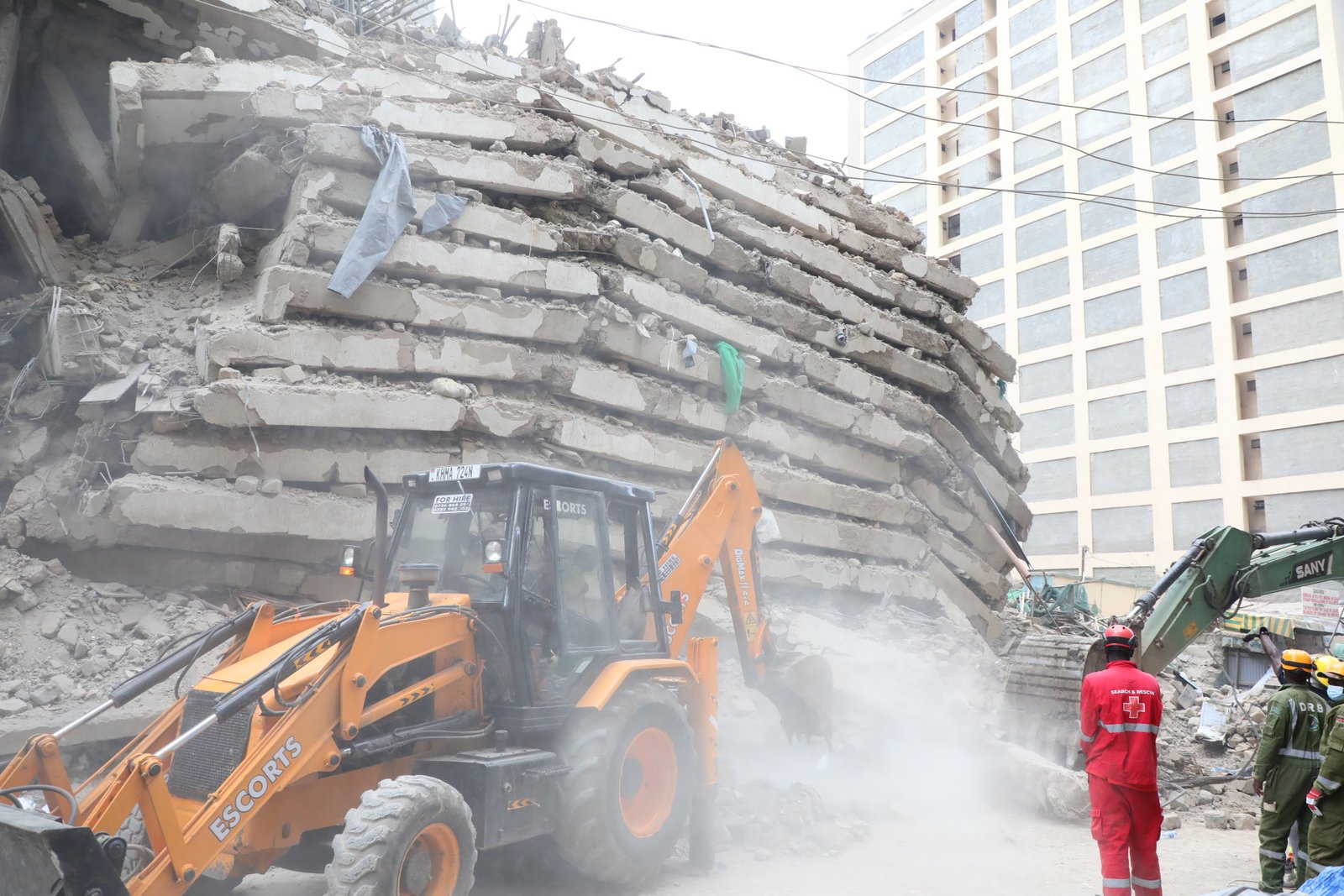 East-Leigh building collapsed