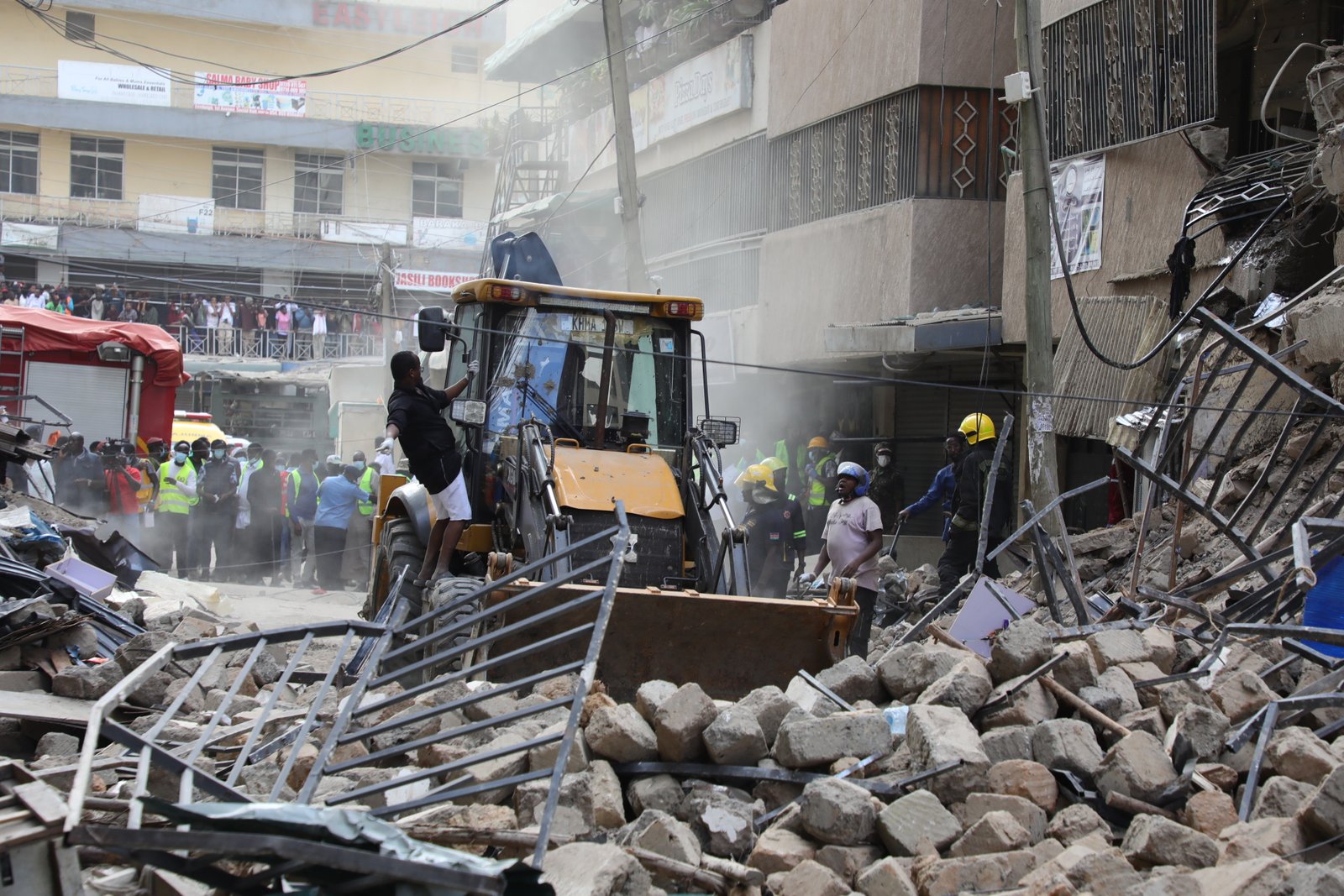 East-Leigh building collapsed